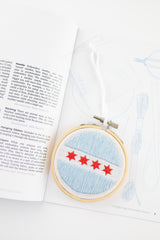Chicago Flag Embroidery Instructional Booklet by kdornbier