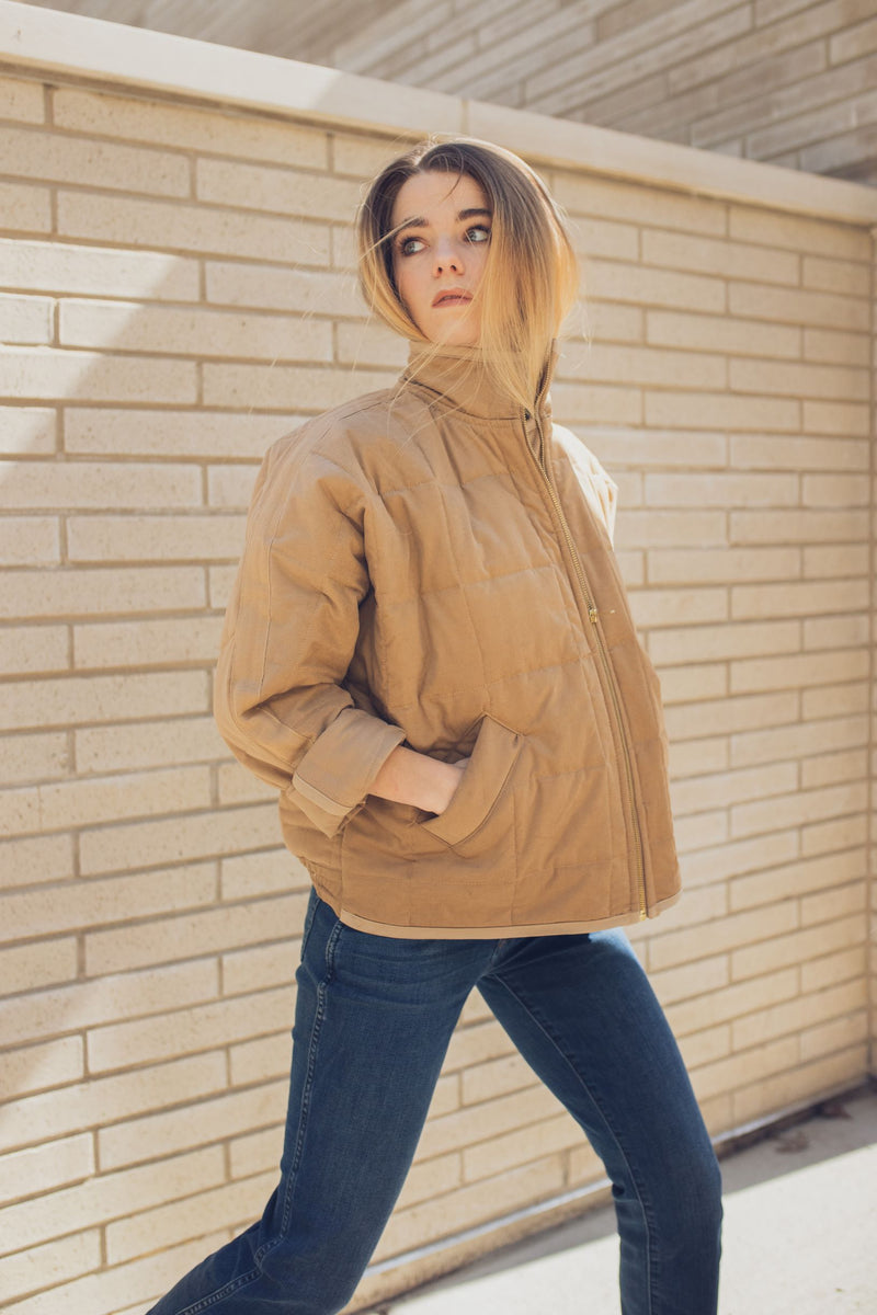 Grace Dolman Quilted Jacket - Main Image