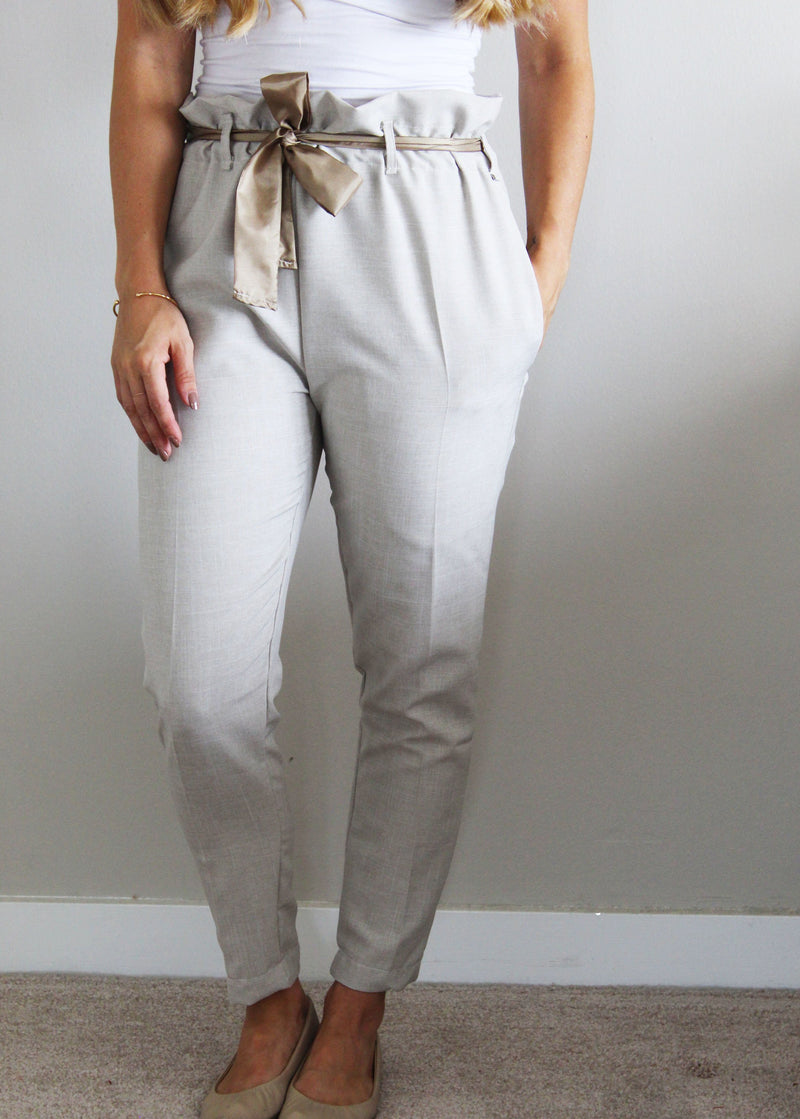 The Perfect Paperbag Waist Pants Under $30 - This is our Bliss