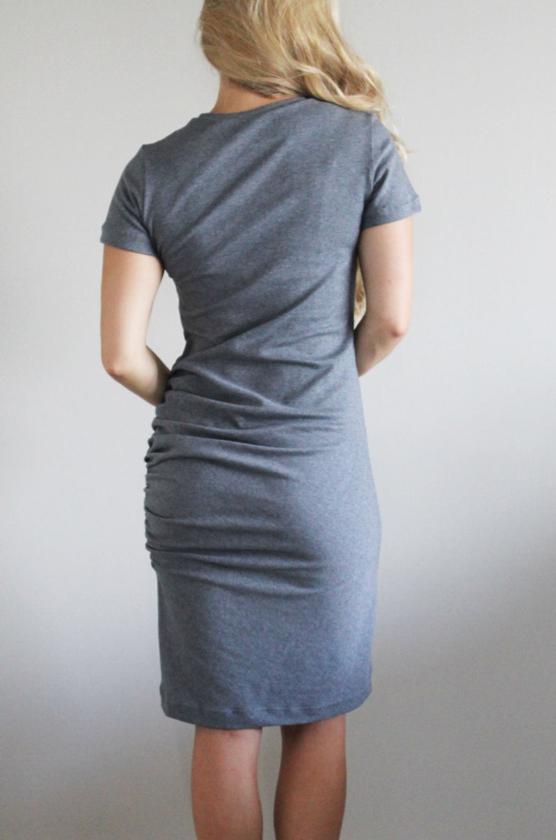 Morgan Rouched Knit Dress kdornbier designs Morgan Rouched Knit Dress kdornbier designs