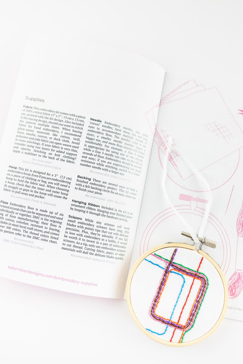 Embroidered CTA Loop Instructional Booklet by kdornbier