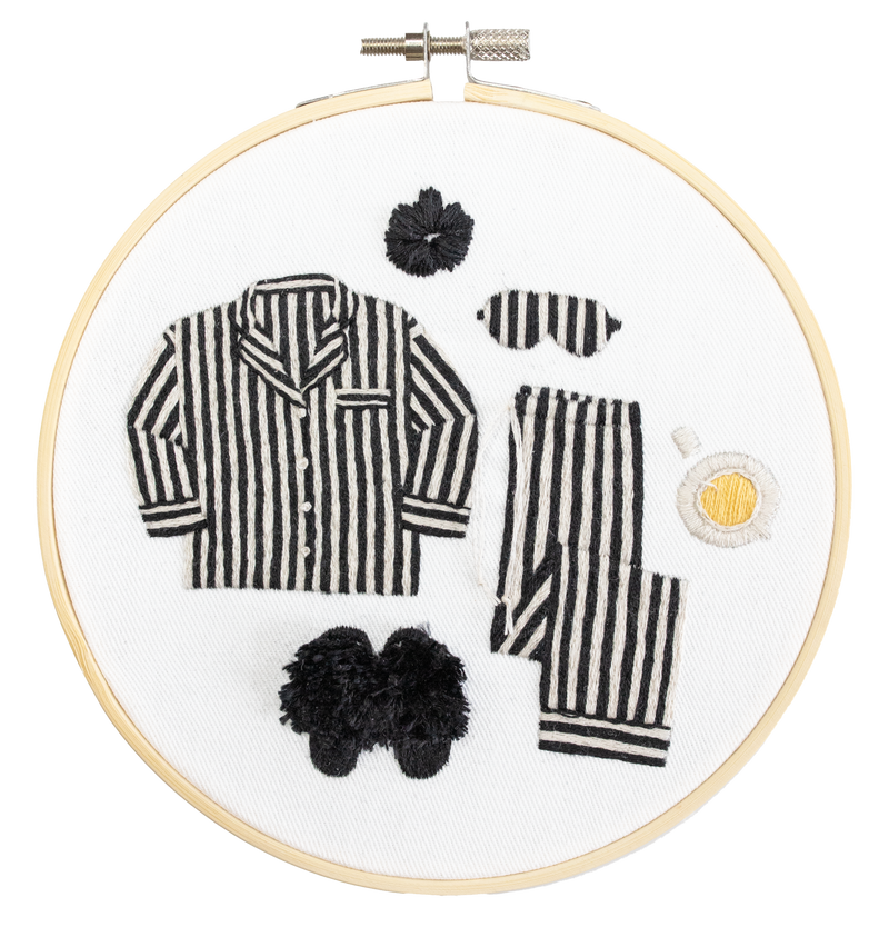 Pajama Set Digital Embroidery Pattern