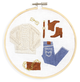 Styling a Knit Sweater Digital Embroidery Pattern