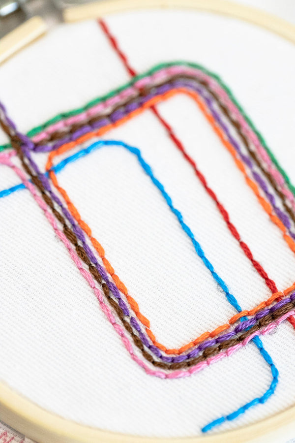 CTA Loop Embroidery Detail by kdornbier